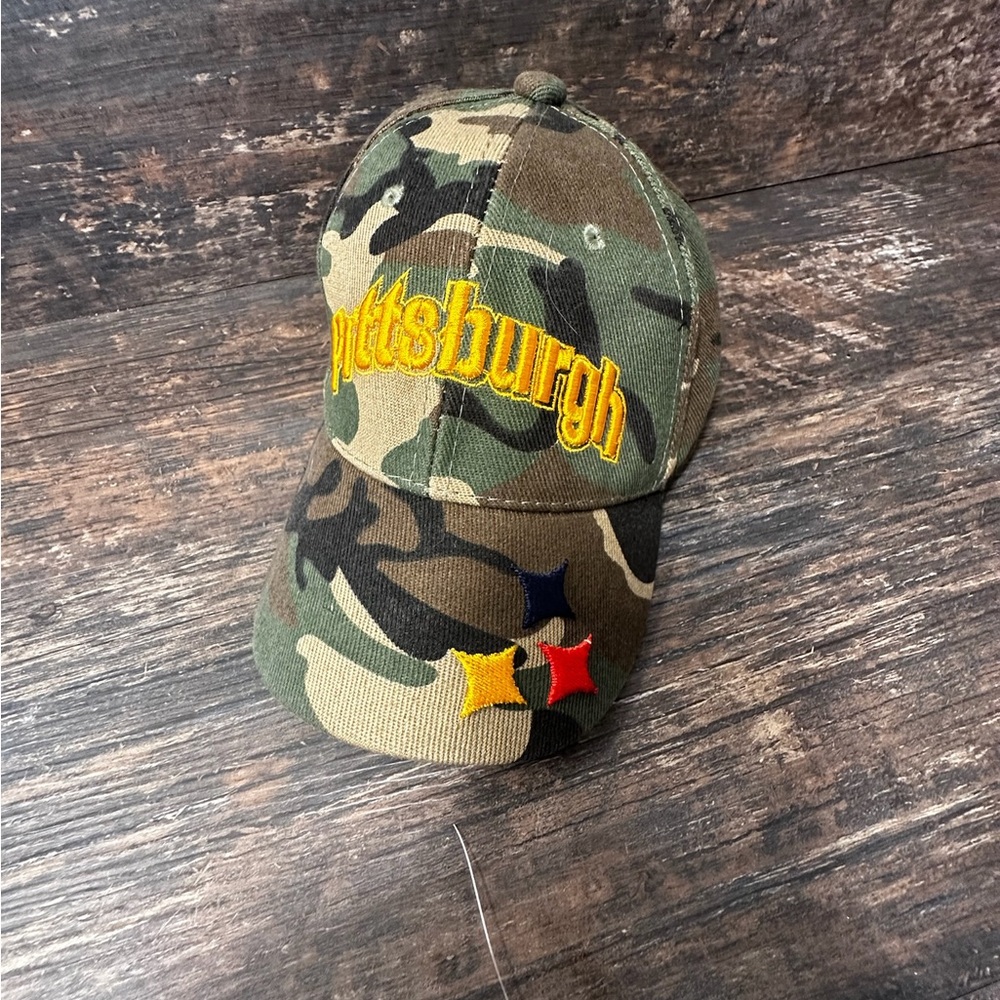 Pittsburgh Camouflage Baseball Cap